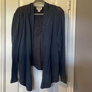 Lucky Brand Knit Jacket Size M